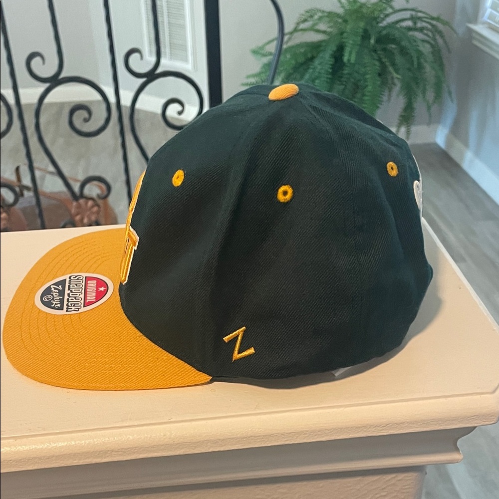 Baylor University Green and Gold Snapback Hat - Picture 4 of 7